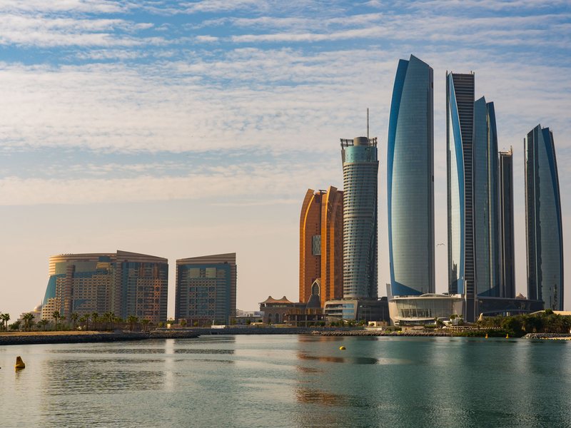 Abu Dhabi street view