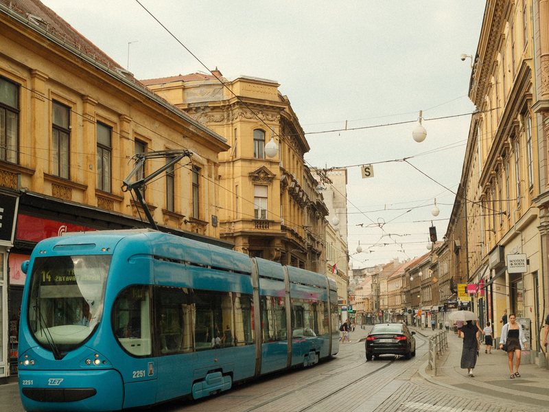Zagreb street view